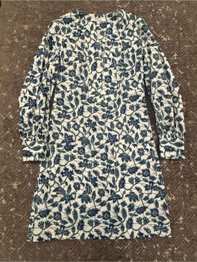 Derek Lam 10 Crosby Kasha Floral Print Shift Dress